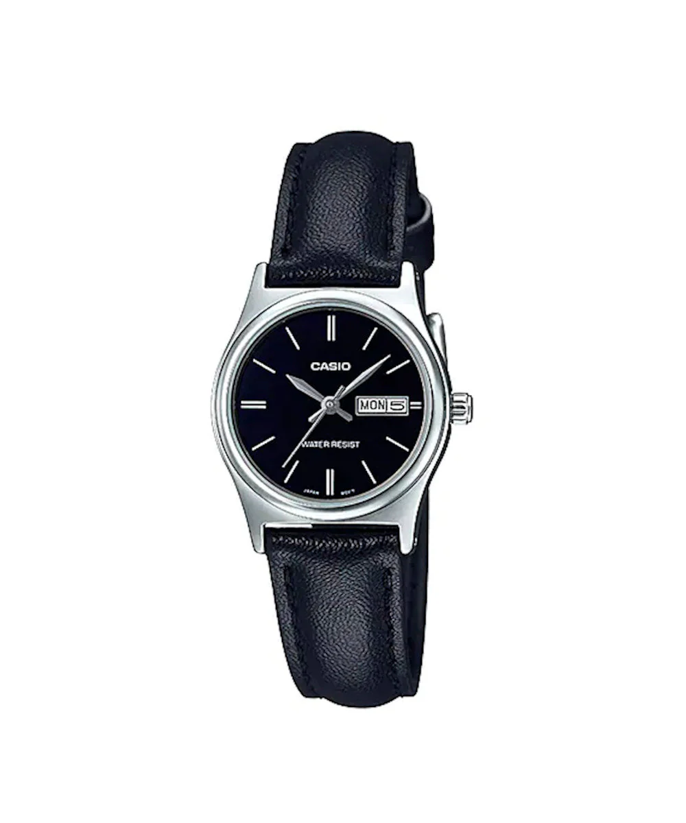 RELOJ PARA MUJER CASIO LTP-V006L-1B2UDF -NEGRO