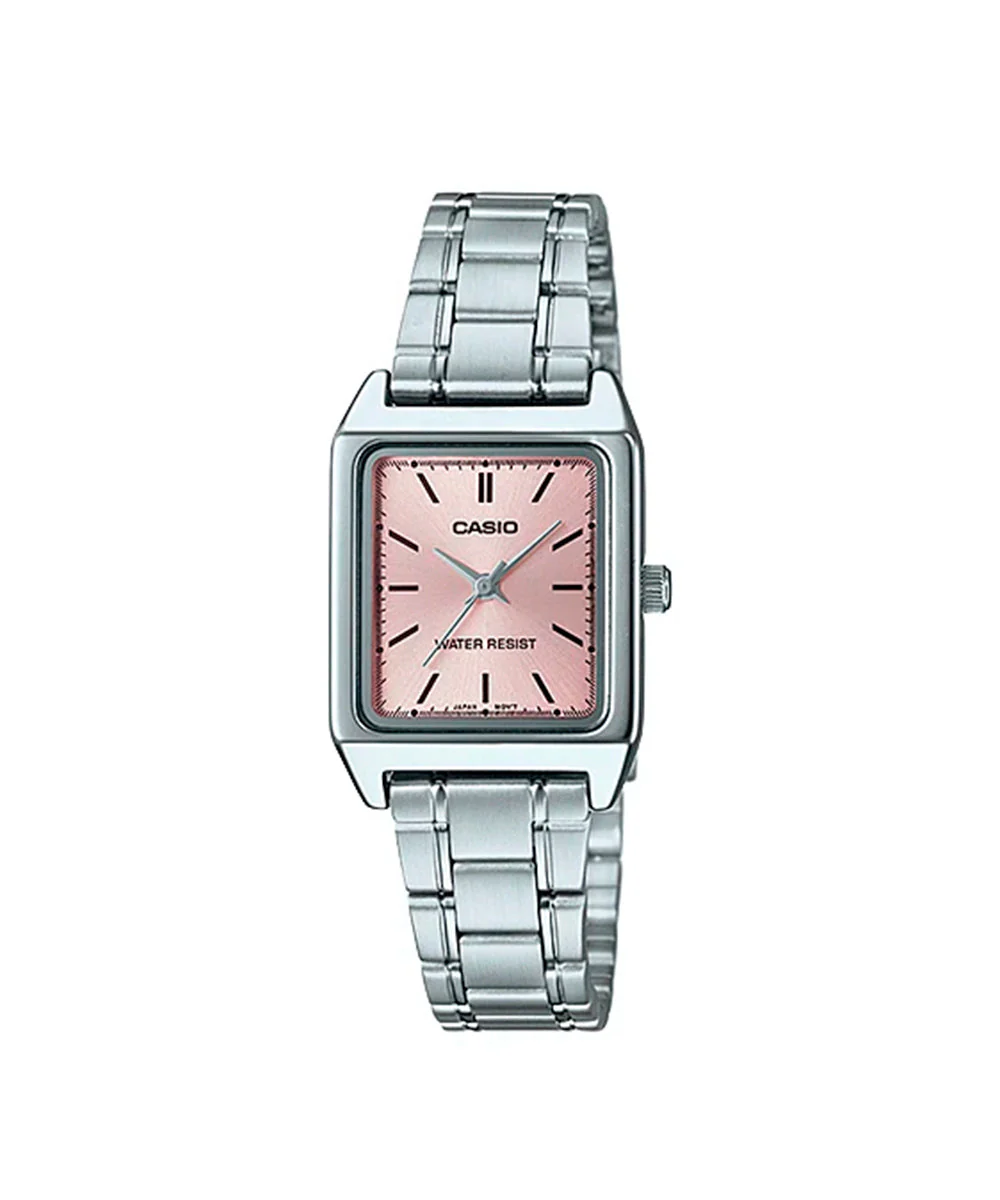 RELOJ PARA MUJER CASIO LTP-V007D-4EUDF -PLATEADO