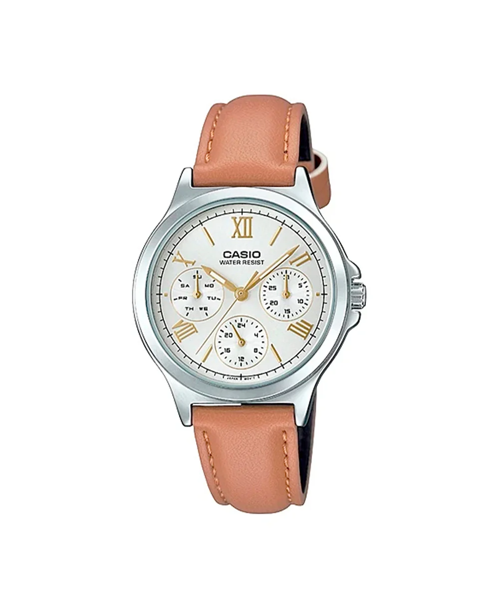 RELOJ PARA MUJER CASIO LTP-V300L-7A2UDF -BLANCO