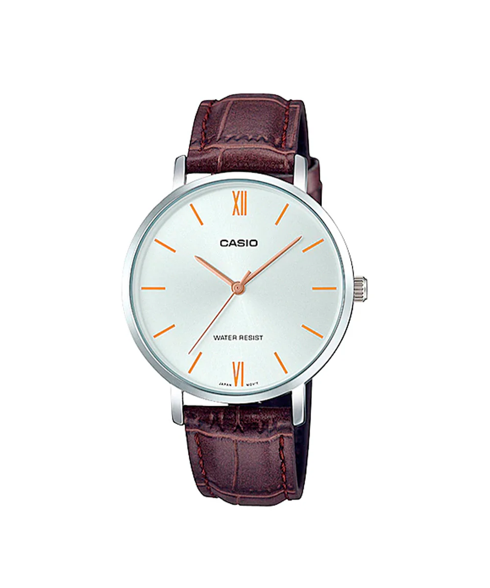 RELOJ PARA MUJER CASIO LTP-VT01L-7B2UDF -BLANCO