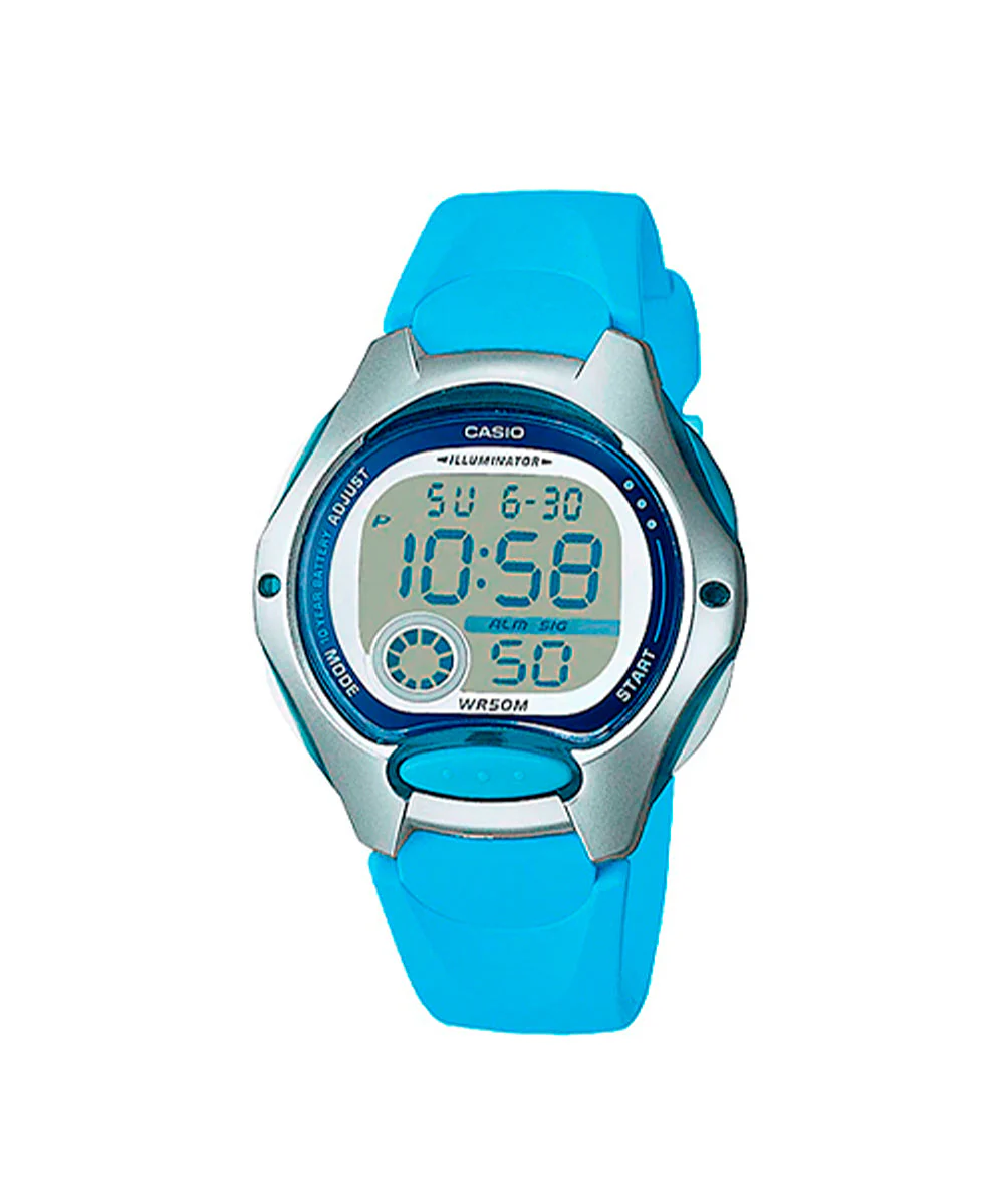 RELOJ PARA MUJER CASIO LW-200-2BVDF -AZUL