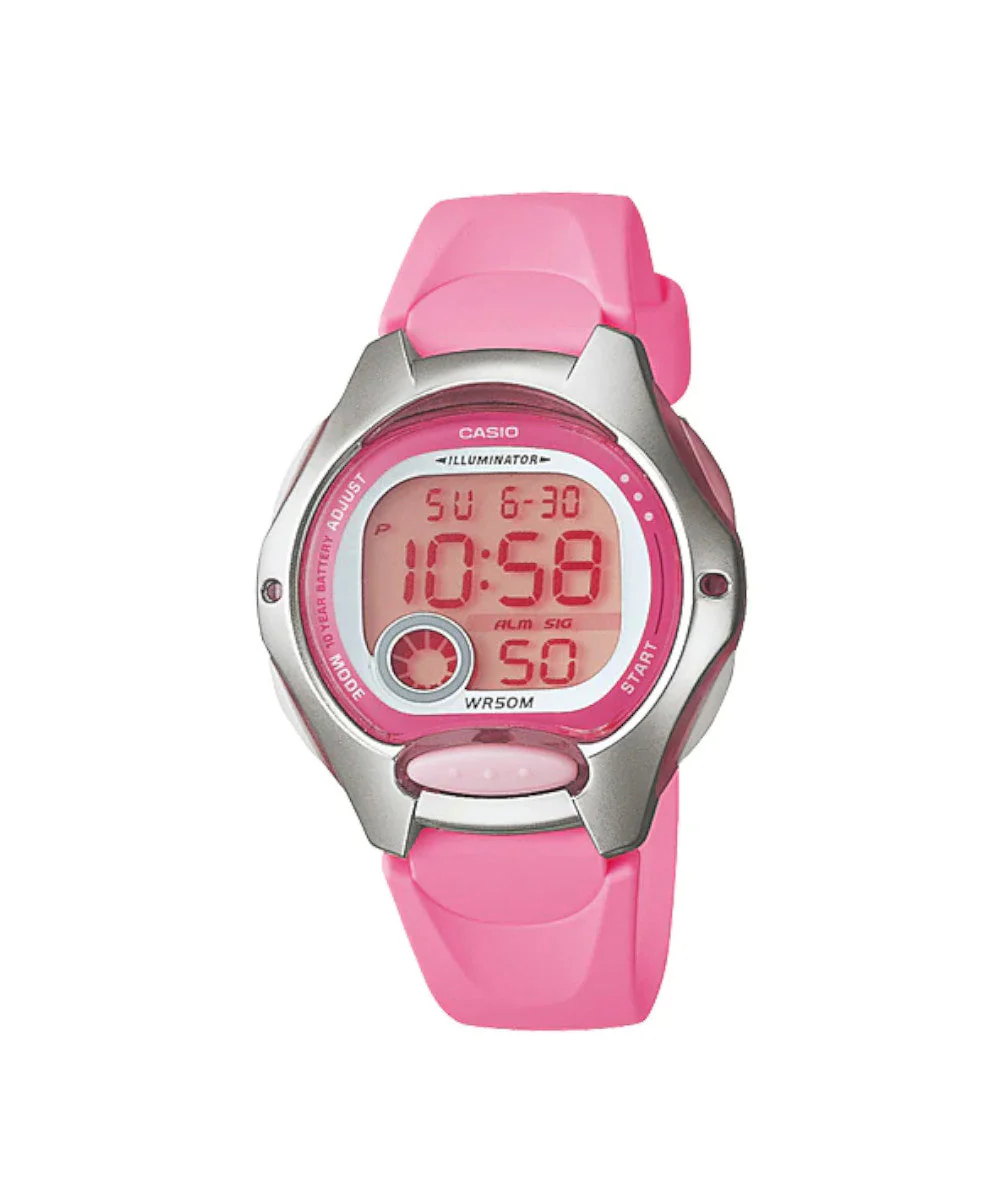 RELOJ PARA MUJER CASIO LW-200-4BVDF -ROSADO