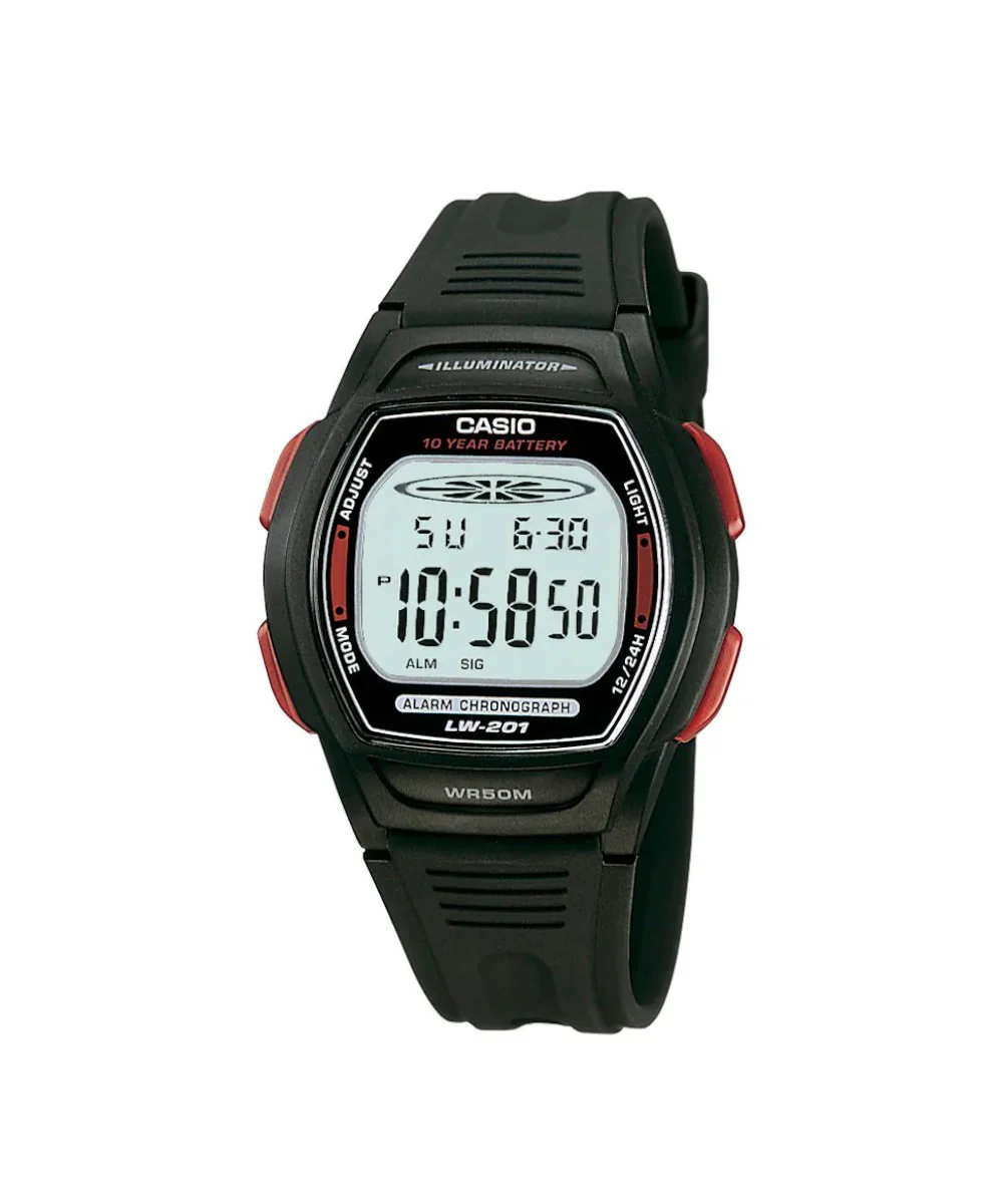 RELOJ PARA MUJER CASIO LW-201-4AVDF -NEGRO