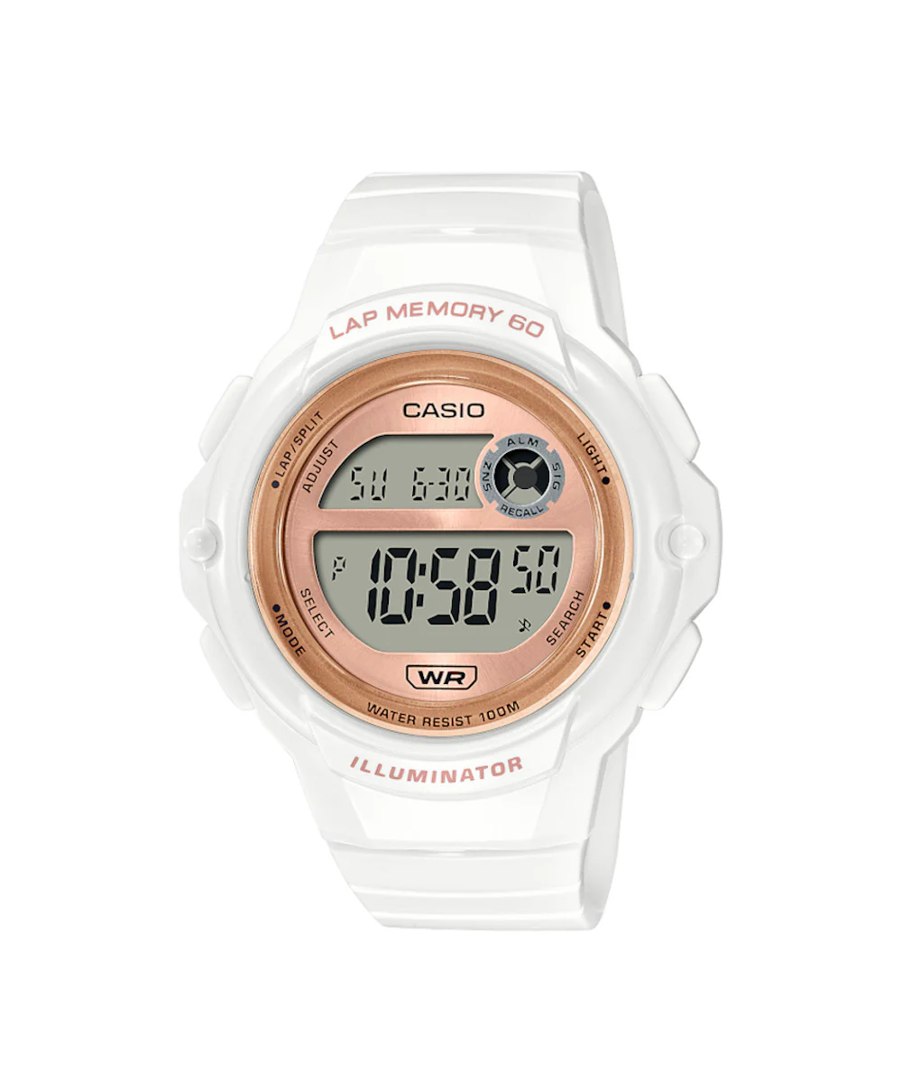 RELOJ PARA MUJER CASIO LWS-1200H-7A2VDF -BLANCO