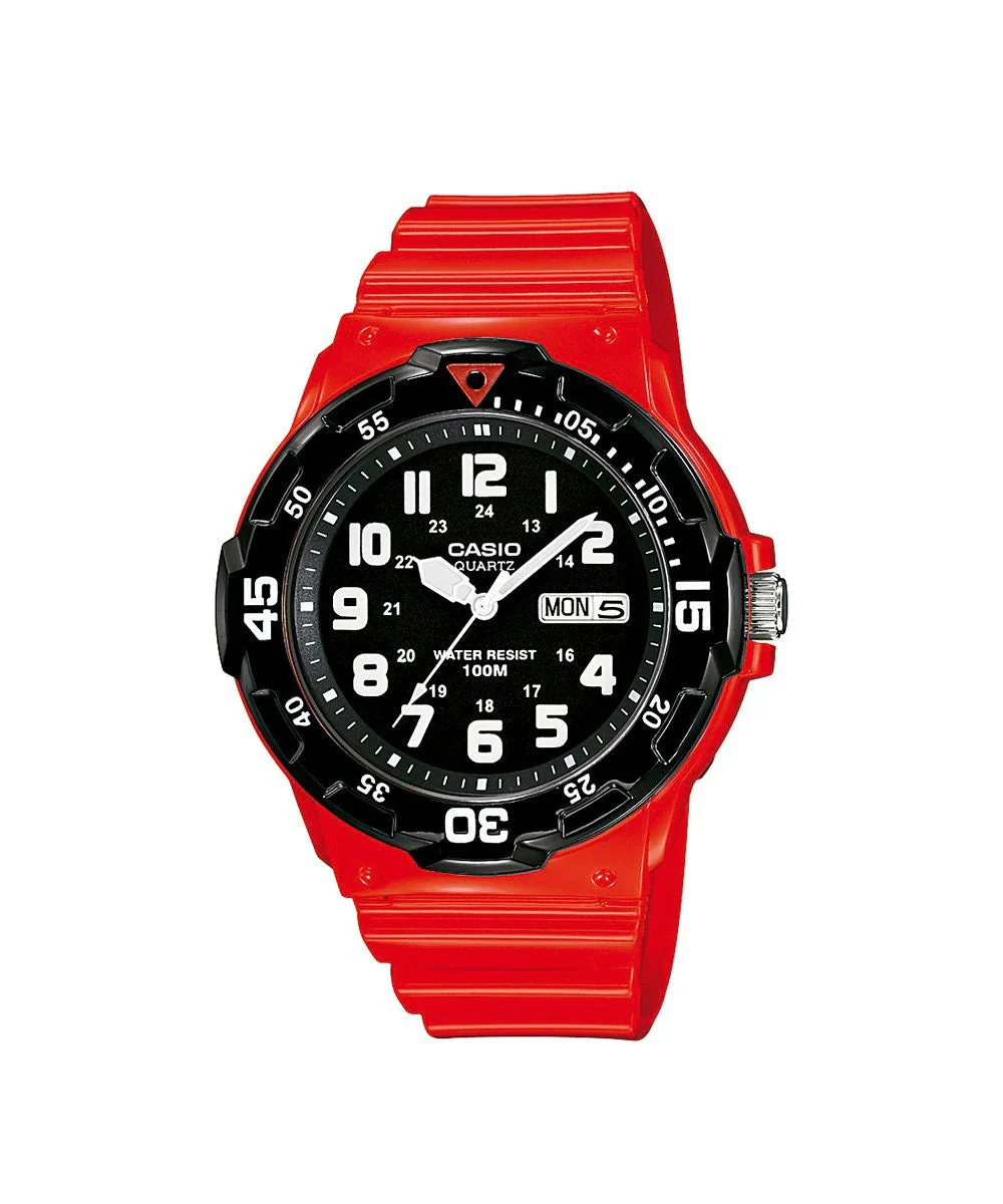RELOJ PARA HOMBRE CASIO MRW-200HC-4BVDF -ROJO