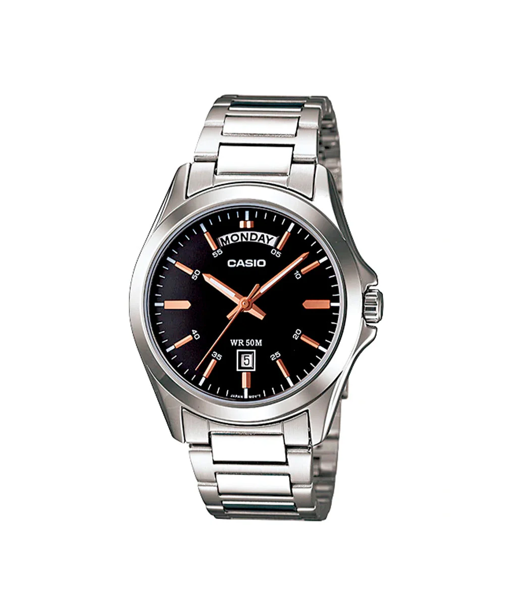 RELOJ PARA HOMBRE CASIO MTP-1370D-1A2VDF -NEGRO