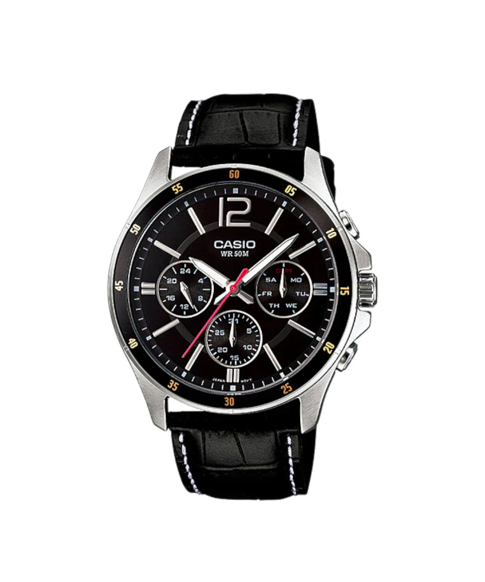 RELOJ PARA HOMBRE CASIO MTP-1374L-1AVDF -NEGRO