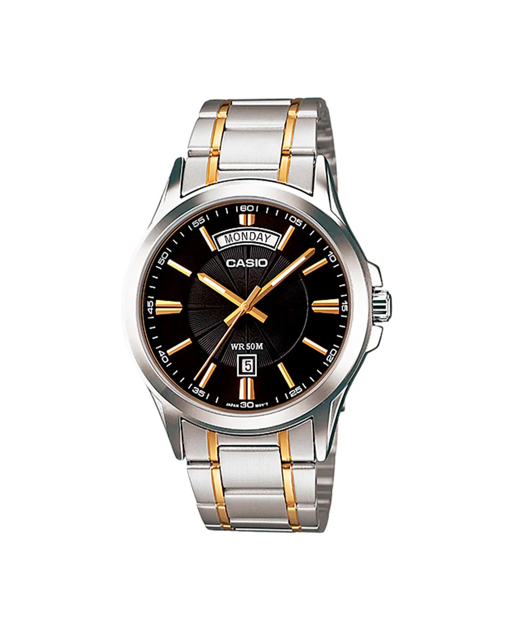 RELOJ PARA HOMBRE CASIO MTP-1381G-1AVDF -NEGRO