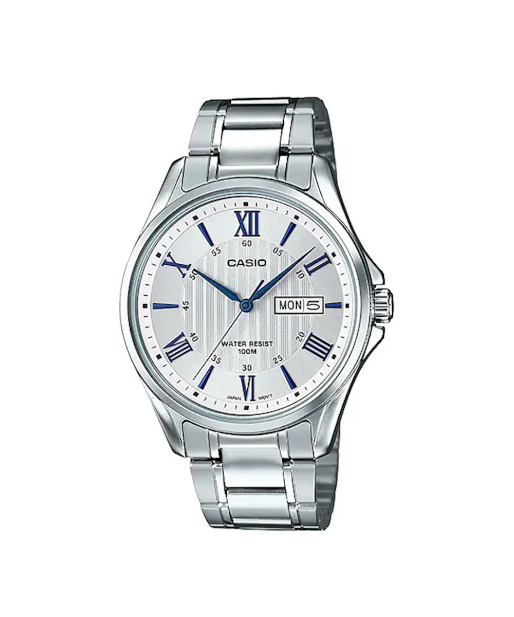 RELOJ PARA HOMBRE CASIO MTP-1384D-7A2VDF -BLANCO