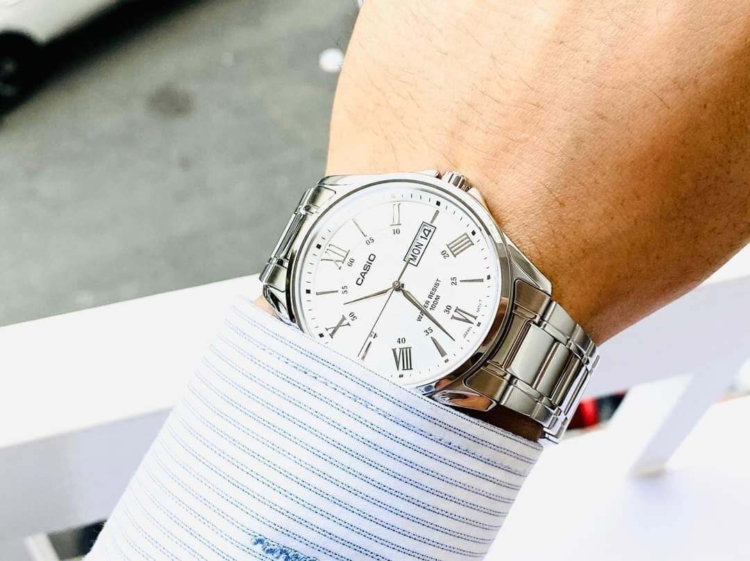 RELOJ PARA HOMBRE CASIO MTP-1384D-7AVDF -BLANCO - Image 5