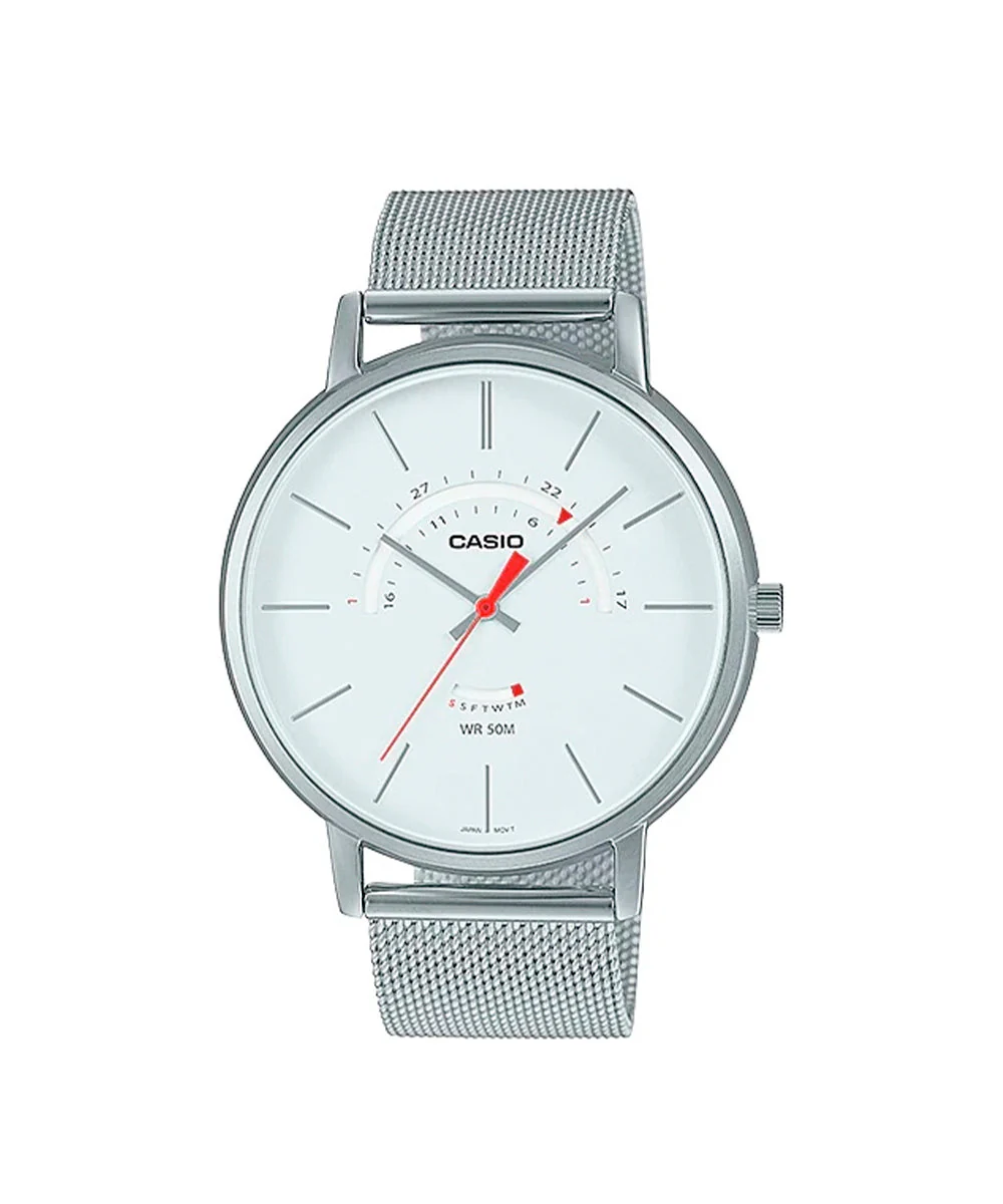 RELOJ PARA HOMBRE CASIO MTP-B105M-7AVDF -BLANCO