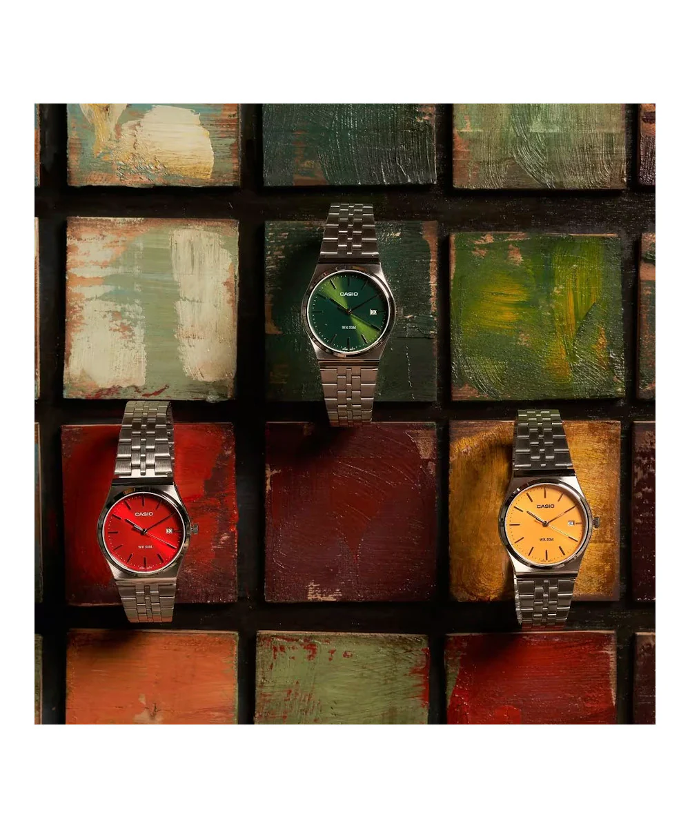 RELOJ PARA HOMBRE CASIO MTP-B145D-4A2VDF -ROJO - Image 3