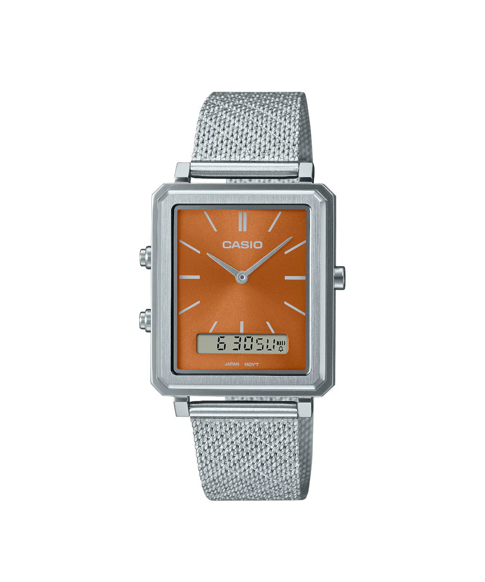 RELOJ PARA HOMBRE CASIO MTP-B205M-5EDF -CAFÉ