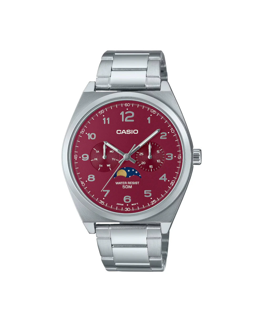 RELOJ PARA HOMBRE CASIO MTP-M300D-4AVDF -ROJO
