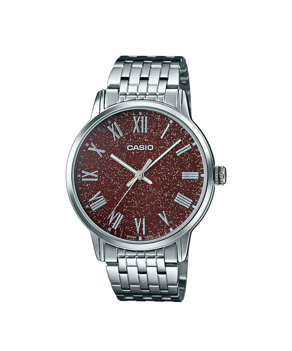 RELOJ PARA HOMBRE CASIO MTP-TW100D-5AVDF -CAFÉ