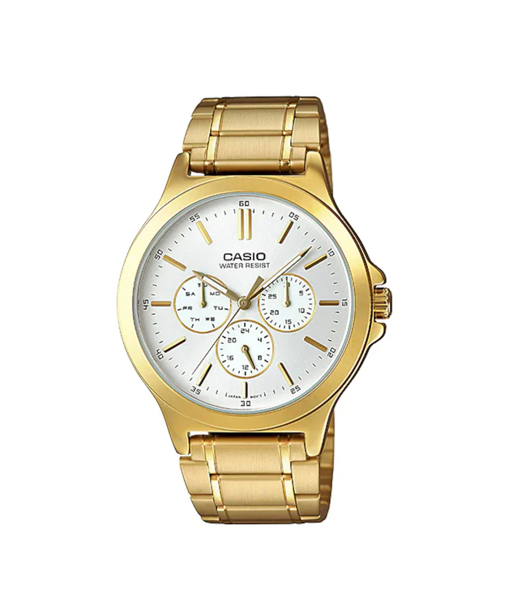 RELOJ PARA HOMBRE CASIO MTP-V300G-7AUDF -BLANCO