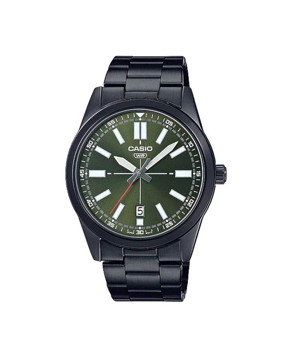 RELOJ PARA HOMBRE CASIO MTP-VD02B-3EUDF -VERDE