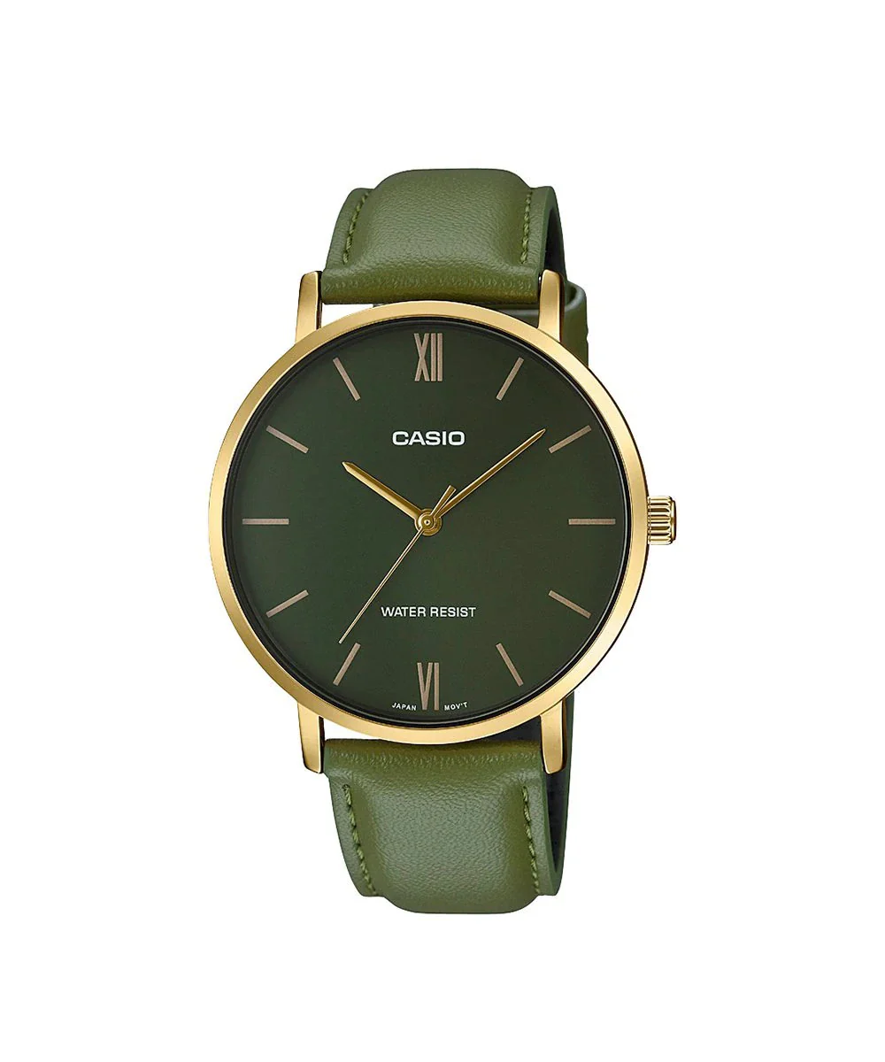 RELOJ PARA HOMBRE CASIO MTP-VT01GL-3BUDF -VERDE