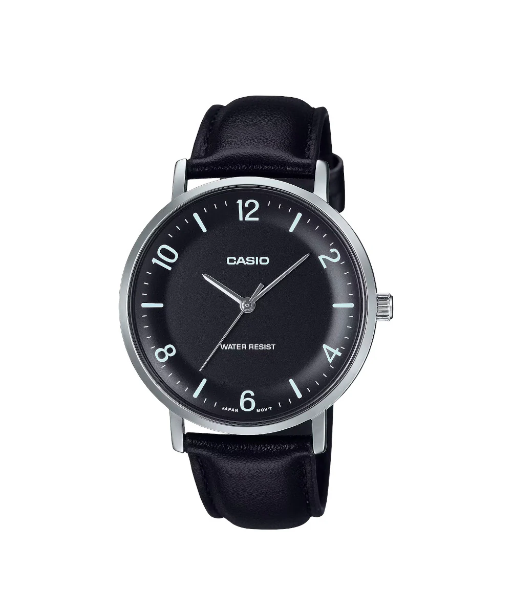 RELOJ PARA HOMBRE CASIO MTP-VT03L-1BDF -NEGRO