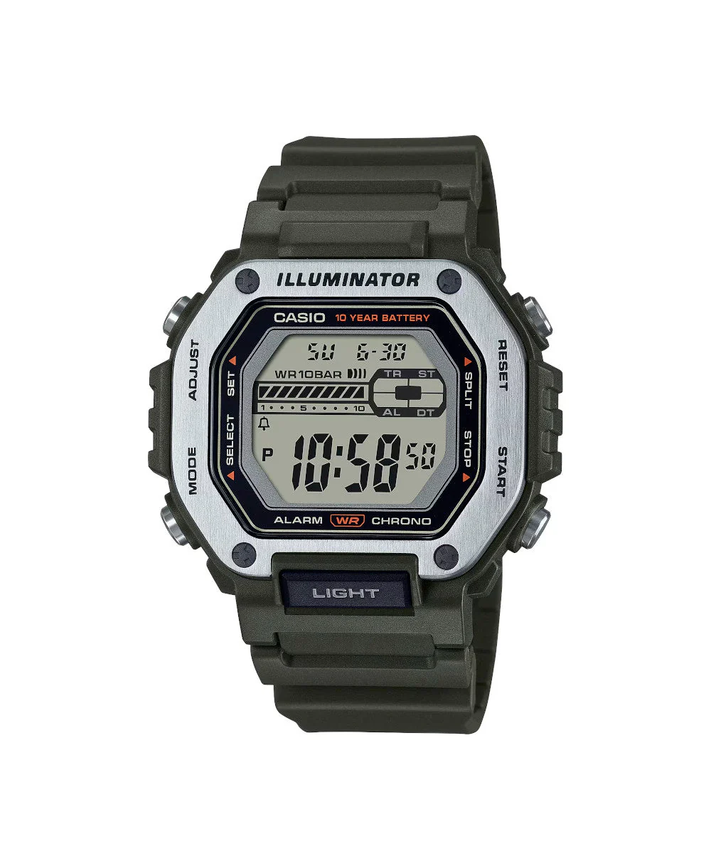 RELOJ PARA HOMBRE CASIO MWD-110H-3AVDF -VERDE
