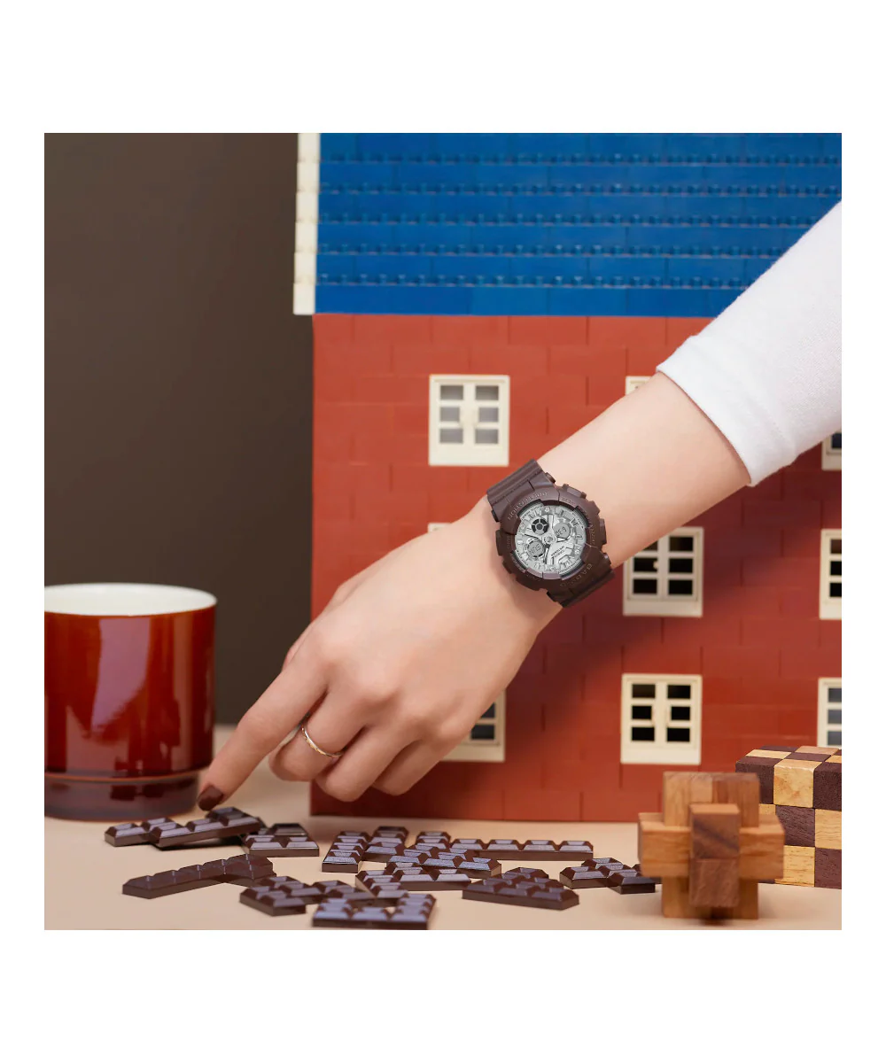 RELOJ PARA MUJER CASIO BABY-G BA-130SW-5ADR -CAFÉ - Image 2