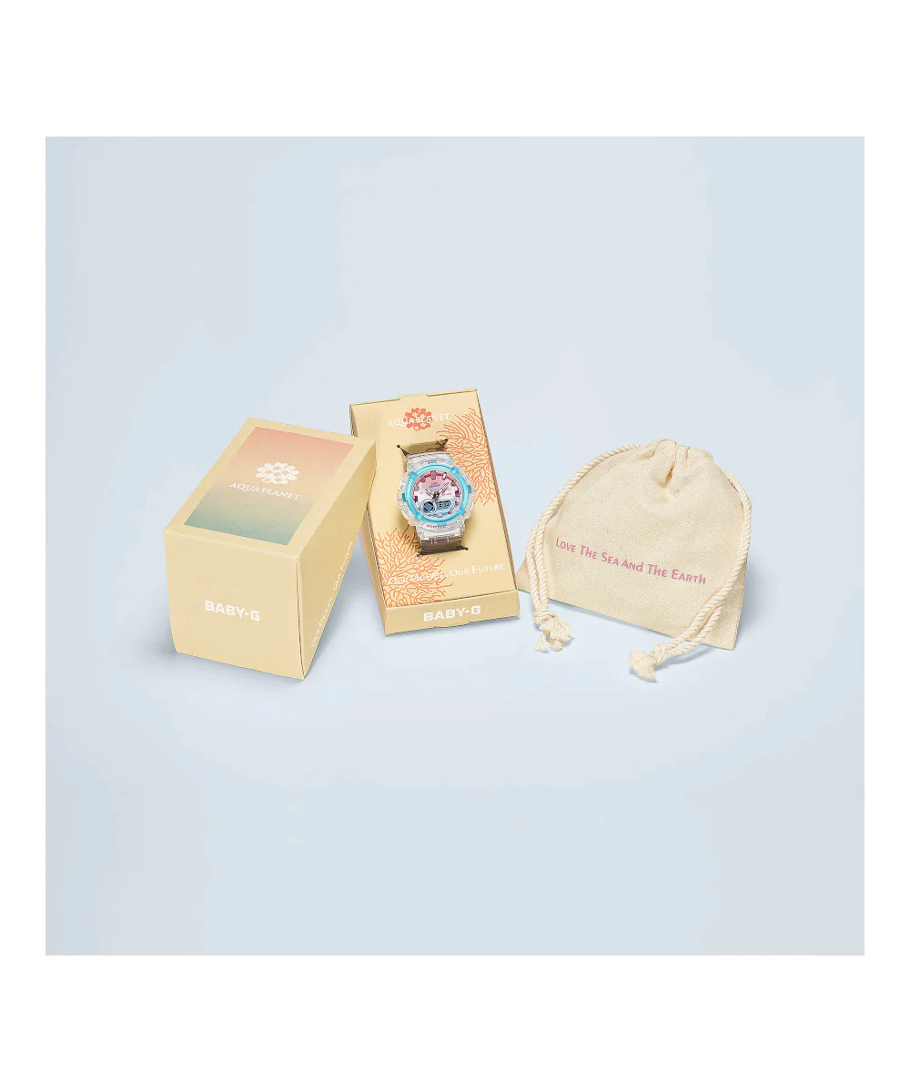 RELOJ PARA MUJER CASIO BABY-G BGA-280AP-7ADR -BLANCO - Image 3