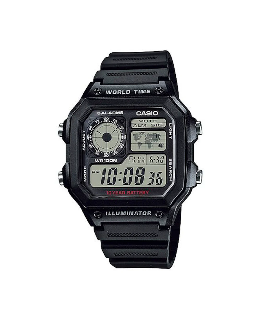 RELOJ PARA HOMBRE CASIO AE-1200WH-1AVDF -NEGRO