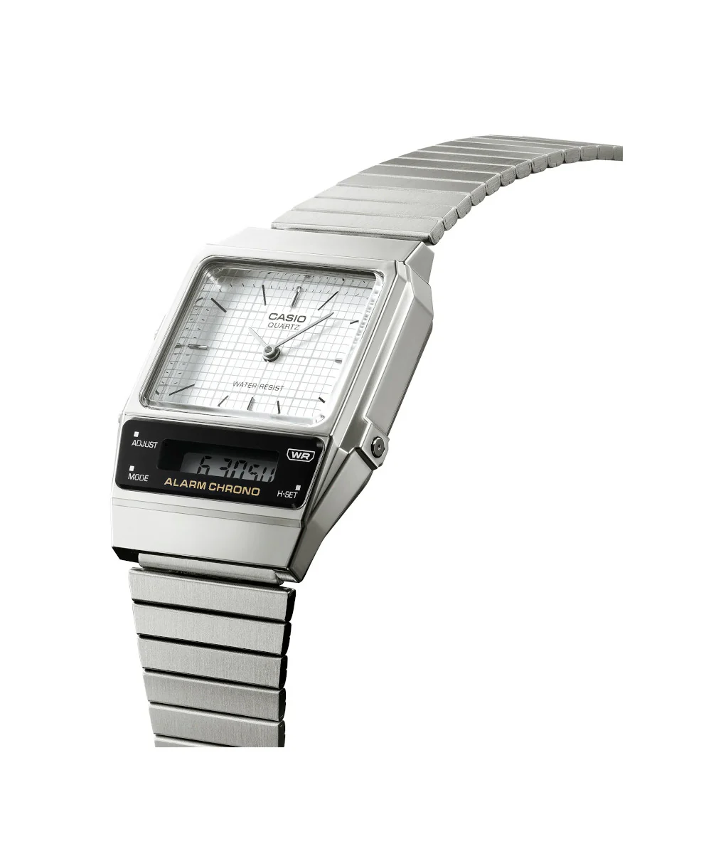 RELOJ CASIO VINTAGE AQ-800E-7ADF -BLANCO - Image 4