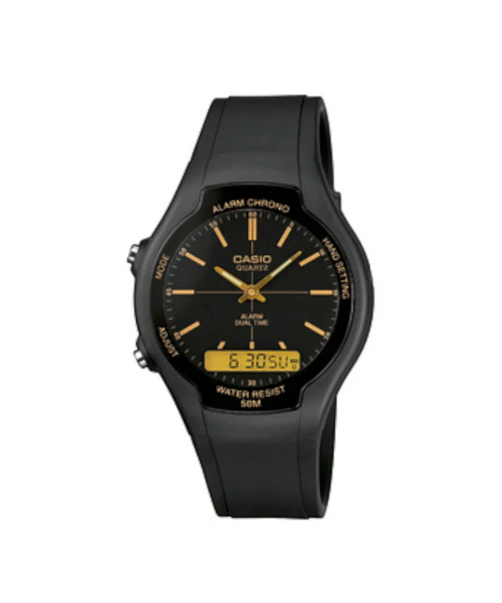 RELOJ CASIO AW-90H-9EVDF -NEGRO