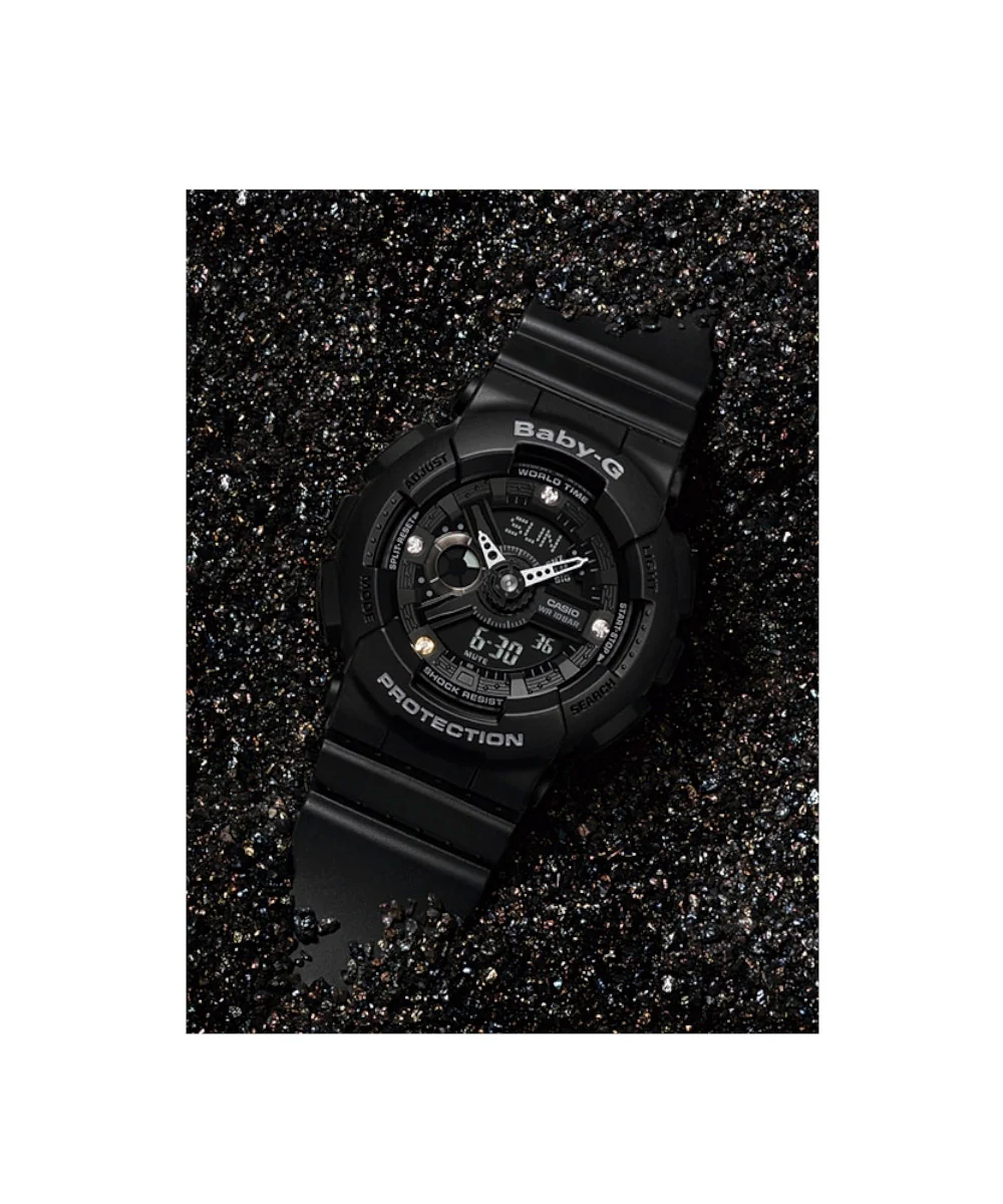 RELOJ PARA MUJER CASIO BABY-G BA-135DD-1ADR -NEGRO - Image 3