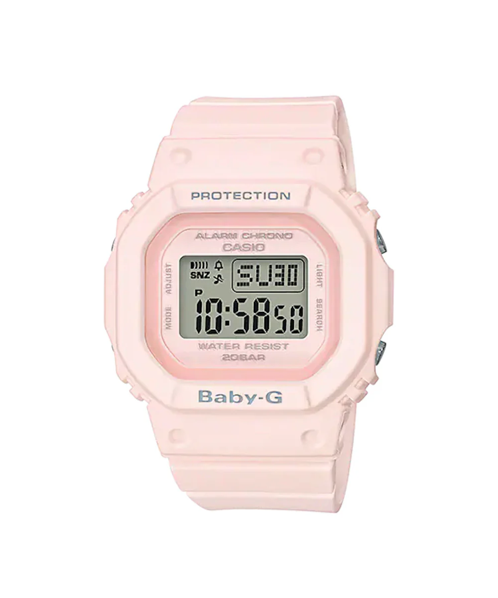 RELOJ PARA MUJER CASIO BABY-G BGD-560-4DR -ROSADO