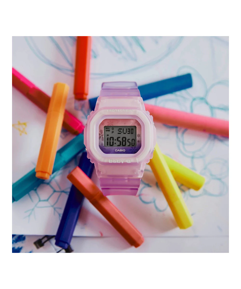 RELOJ PARA MUJER CASIO BABY-G BGD-560WL-4DR -MORADO - Image 6