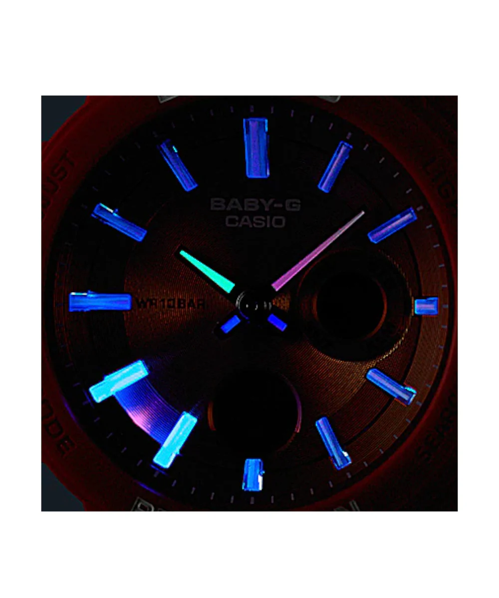 RELOJ PARA MUJER CASIO BABY-G BGA-255-4ADR -NARANJADO - Image 3