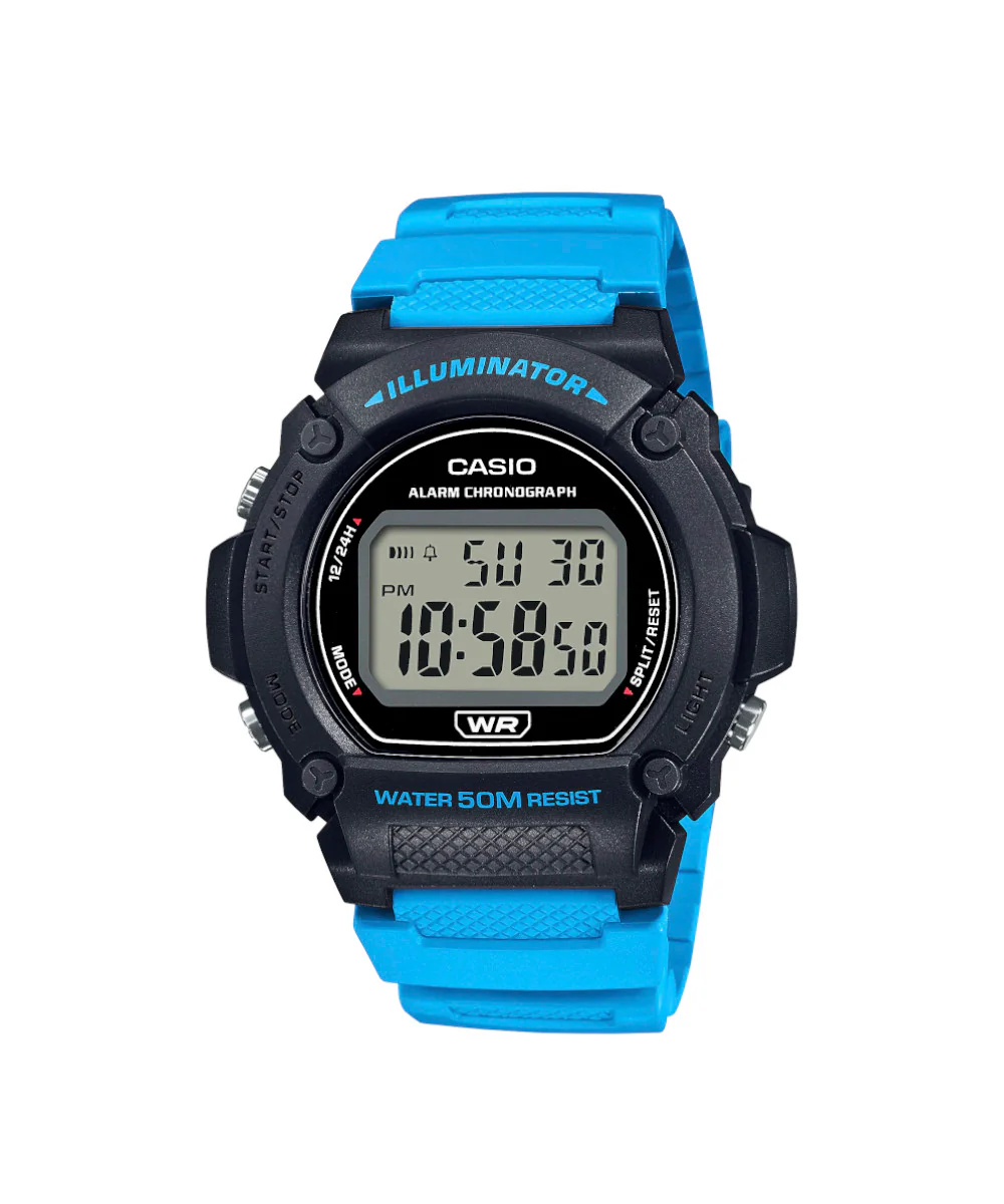 RWLOJ CASIO W-219H-2A2VDF -AZUL