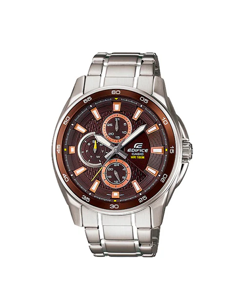 RELOJ PARA HOMBRE CASIO EDIFICE EF-334D-5AVUDF -CAFÉ