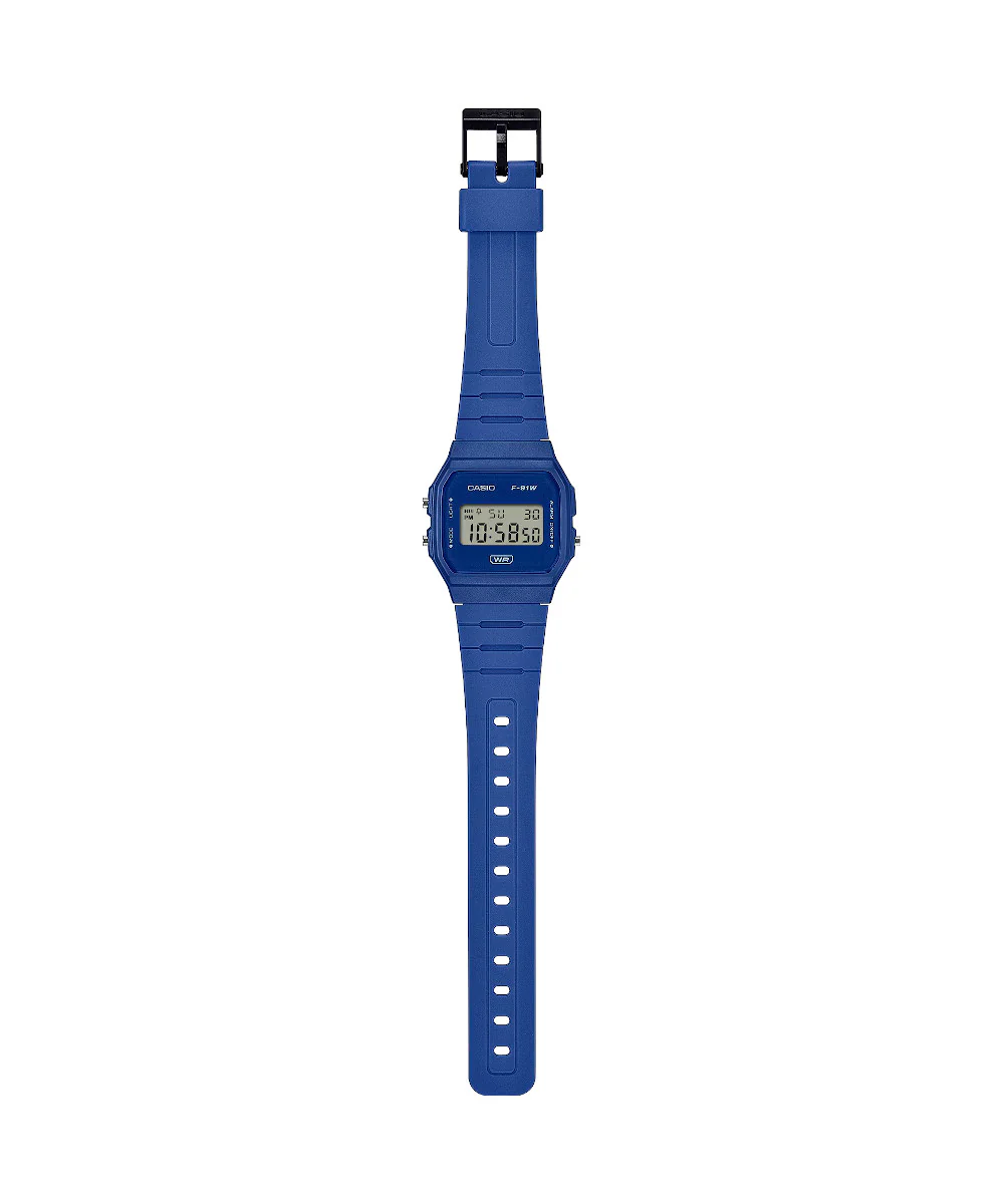 RELOJ CASIO F-91WB-2A1DF -AZUL - Image 3