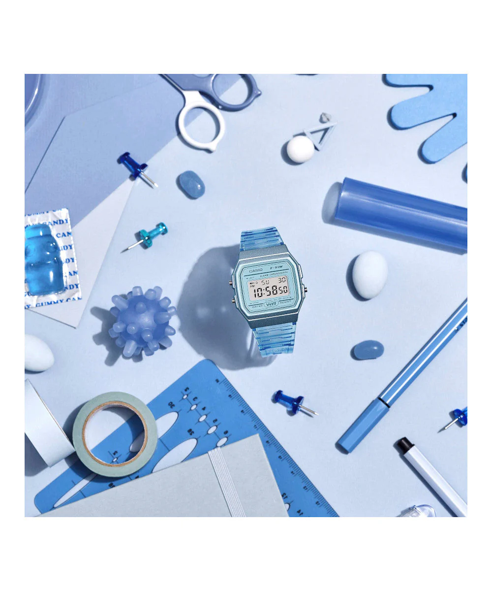 RELOJ CASIO F-91WS-2DF -AZUL - Image 3