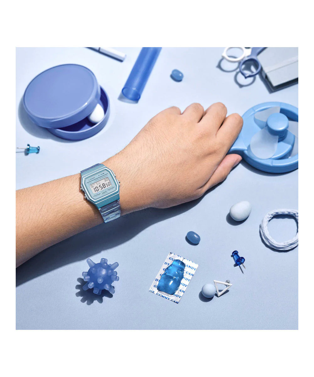 RELOJ CASIO F-91WS-2DF -AZUL - Image 4