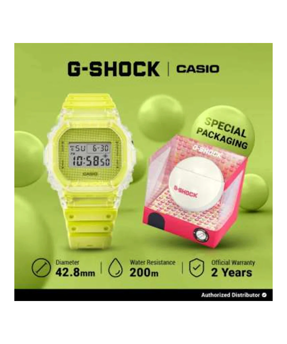 RELOJ CASIO G-SHOCK DW-5600GL-9DR- AMARILLO - Image 7