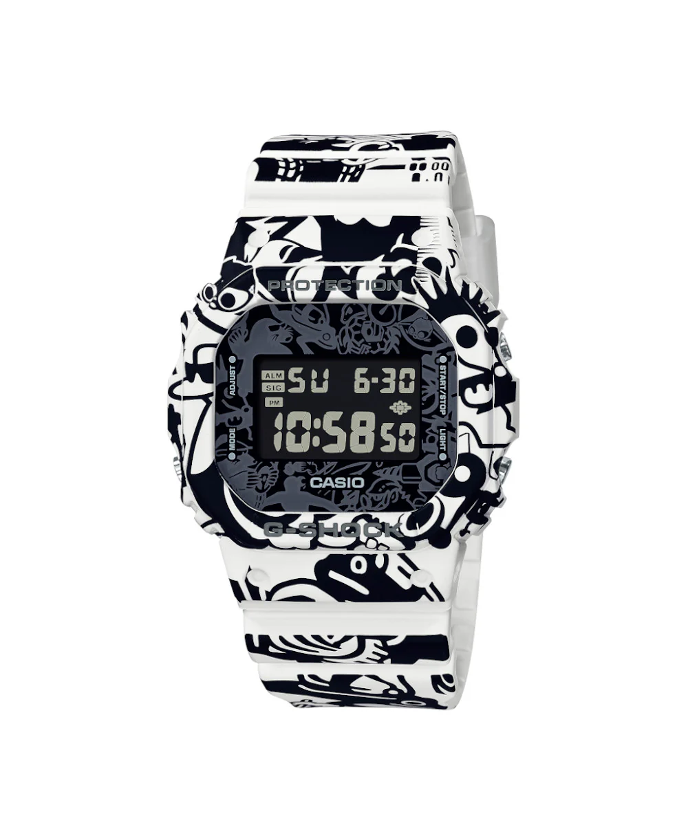 RELOJ CASIO G-SHOCK DW-5600GU-7DR- NEGRO