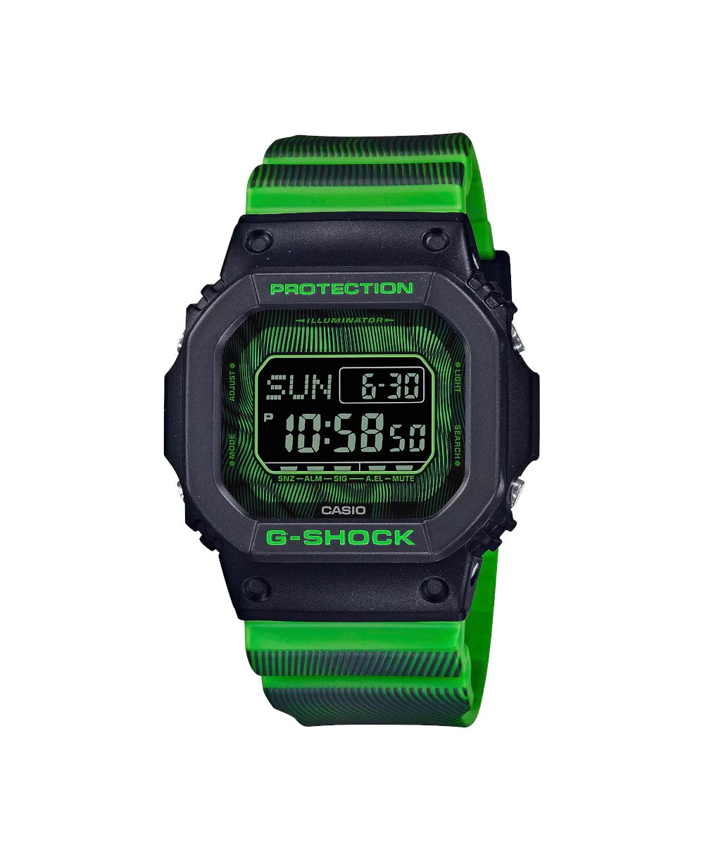 RELOJ CASIO G-SHOCK DW-D5600TD-3DR- VERDE