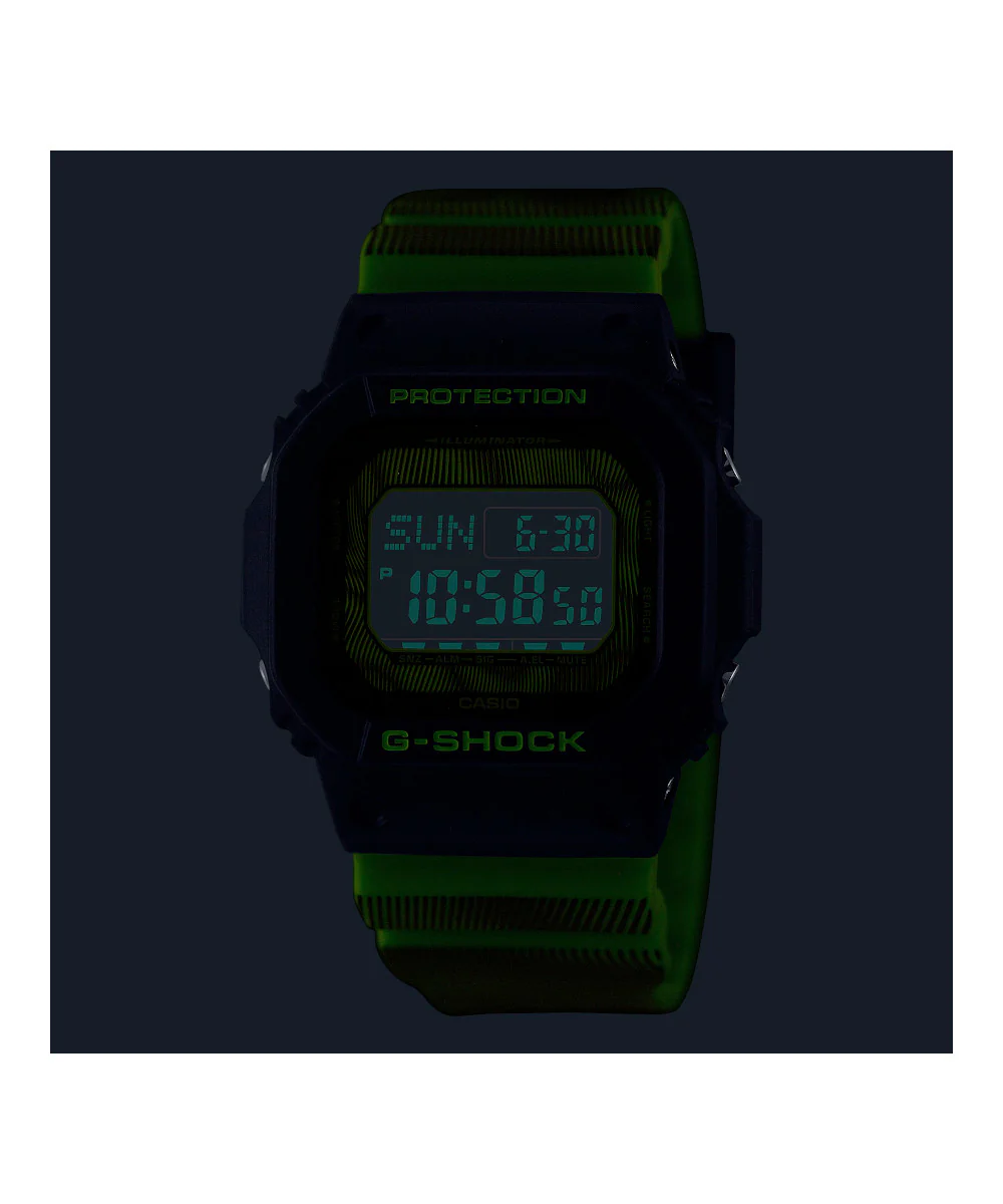 RELOJ CASIO G-SHOCK DW-D5600TD-3DR- VERDE - Image 6