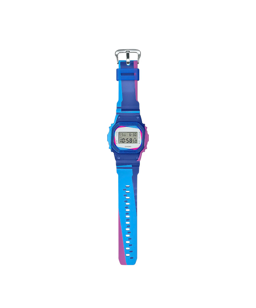 RELOJ CASIO G-SHOCK DWE-5600PR-2DR- AZUL - Image 4