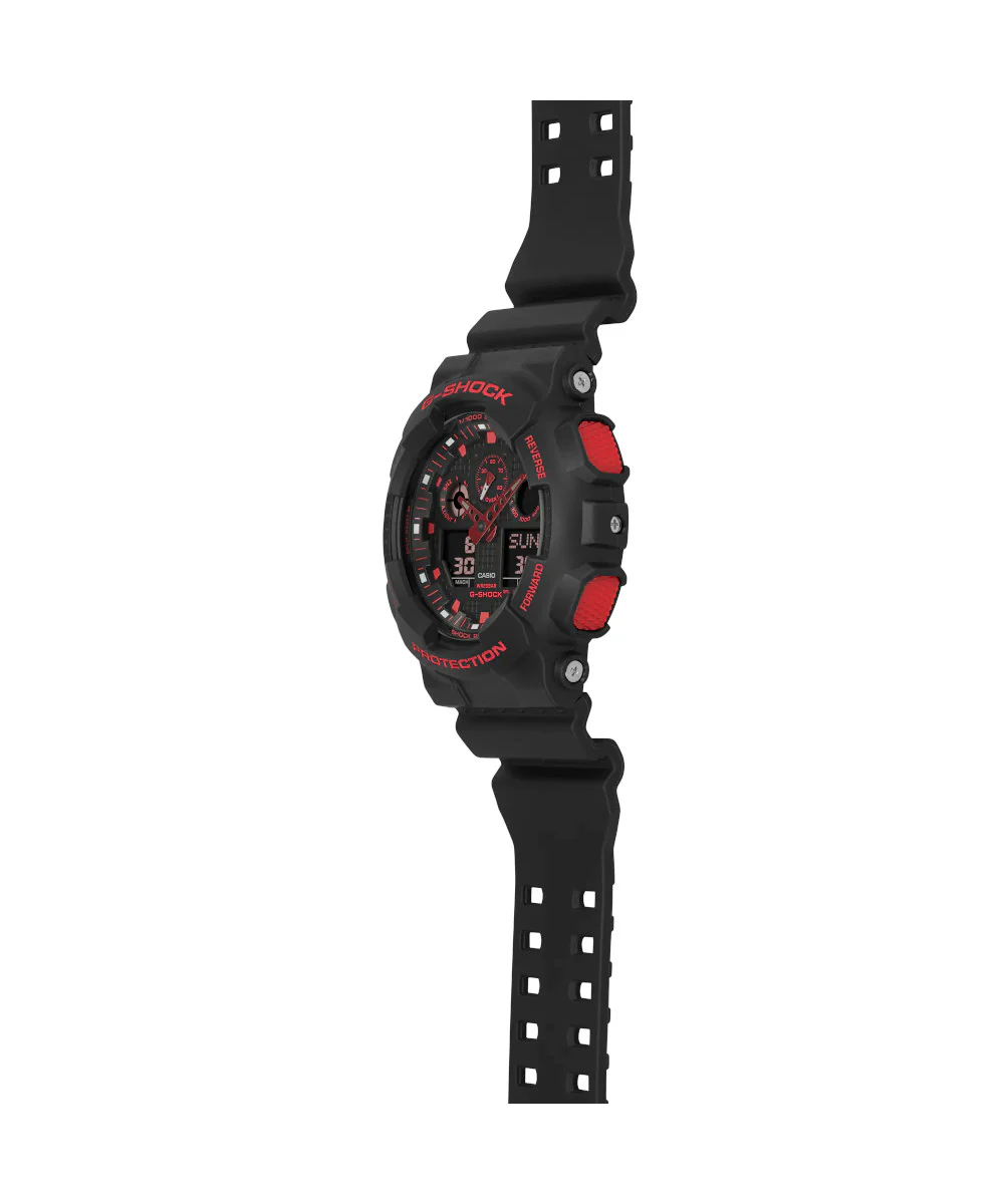 RELOJ CASIO G-SHOCK GA-100BNR-1ADR- NEGRO - Image 6