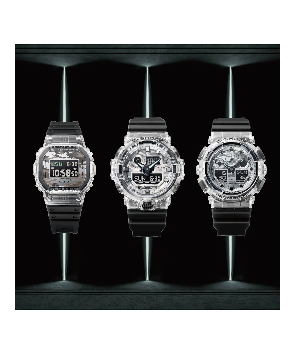 RELOJ CASIO G-SHOCK GA-100SKC-1ADR- GRIS - Image 2