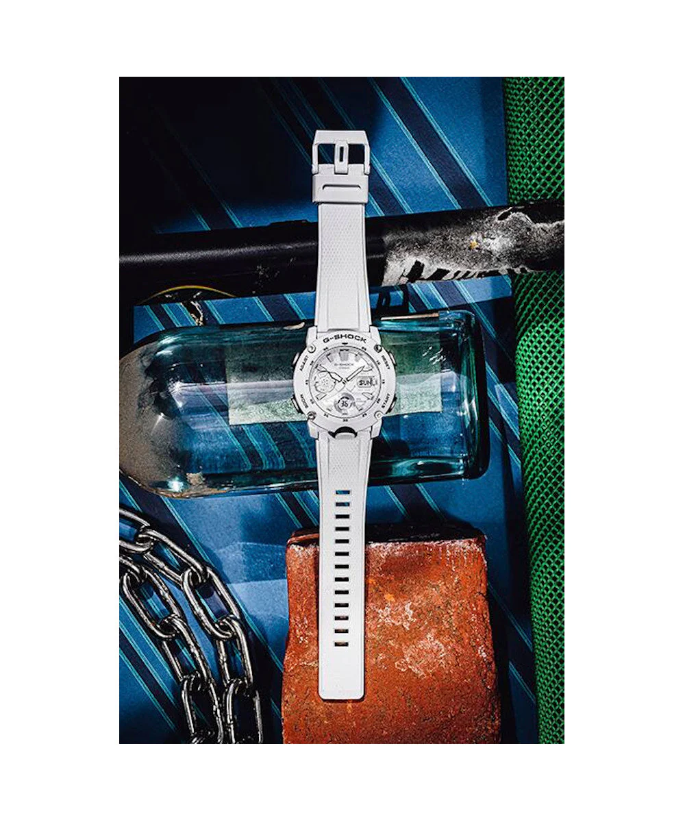 RELOJ CASIO G-SHOCK GA-2000S-7ADR- BLANCO - Image 4