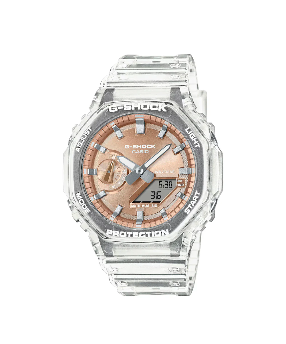 RELOJ CASIO G-SHOCK GA-2100BM-7A5DR- ROSADO