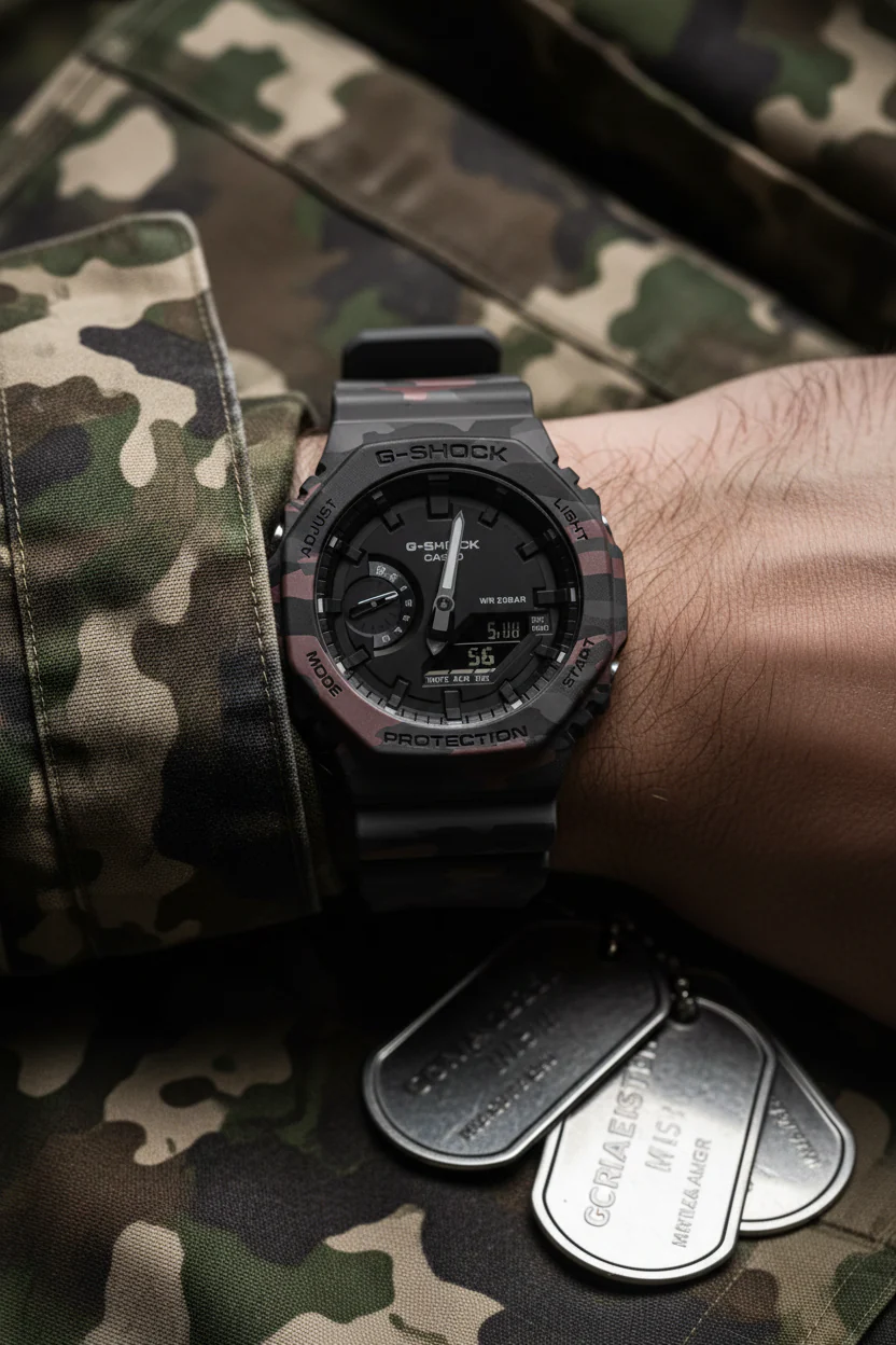 RELOJ CASIO G-SHOCK GA-2100CM-8ADR - GRIS - Image 6