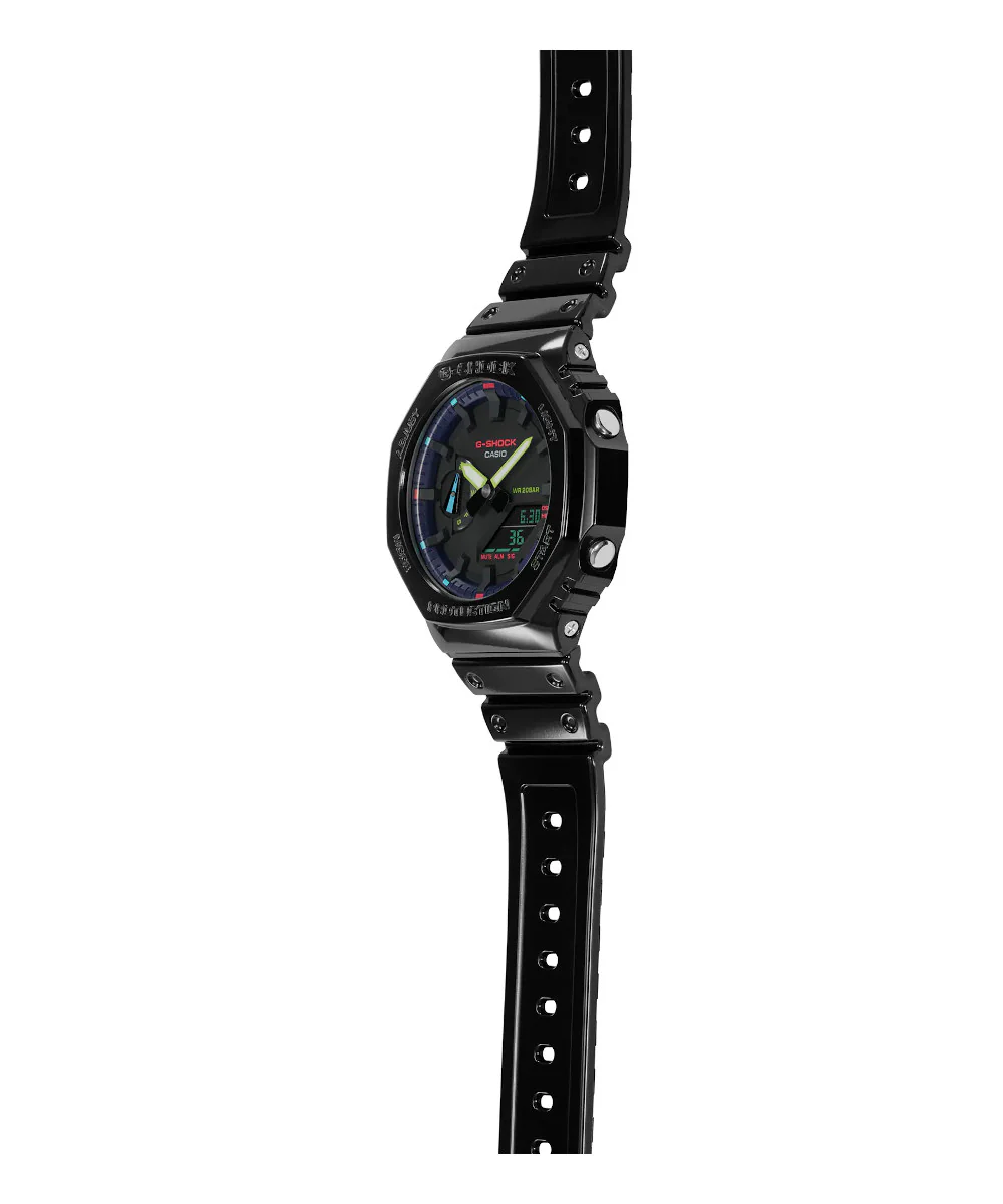 RELOJ CASIO G-SHOCK GA-2100RGB-1ADR- NEGRO - Image 9