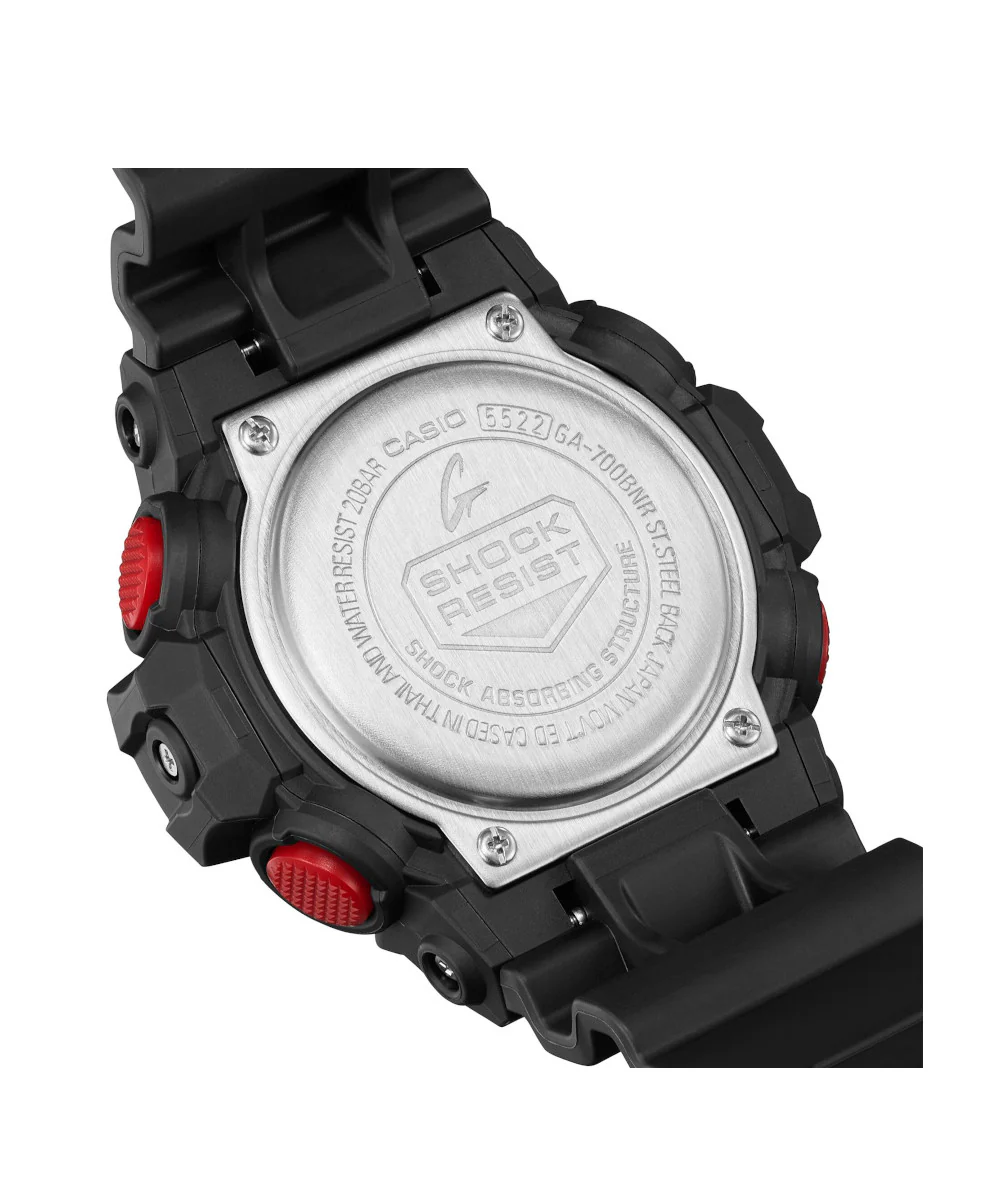 RELOJ CASIO G-SHOCK GA-700BNR-1ADR- NEGRO - Image 10